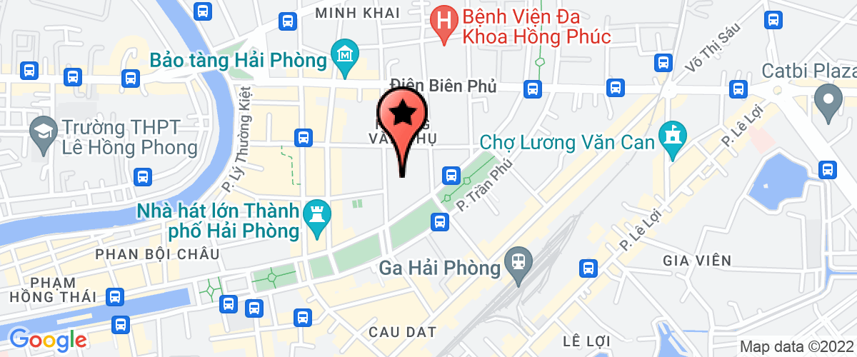 Map to Vietship Trading & Shipping Company Limited