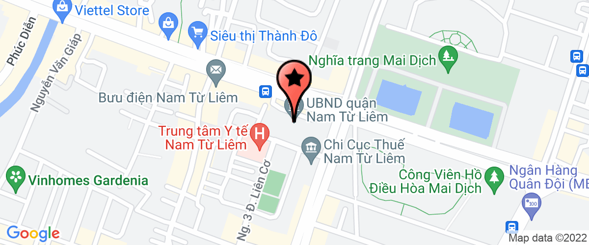 Bản đồ đến địa chỉ Công Ty Cổ Phần Thẩm Định Giá Và Đầu Tư Hà Nội