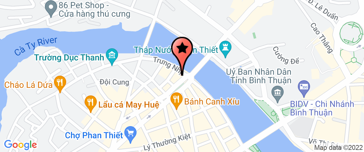 Bản đồ đến địa chỉ Công Ty TNHH Đầu Tư Thương Mại Phát Triển Logistics Toàn Cầu Bình Thuận