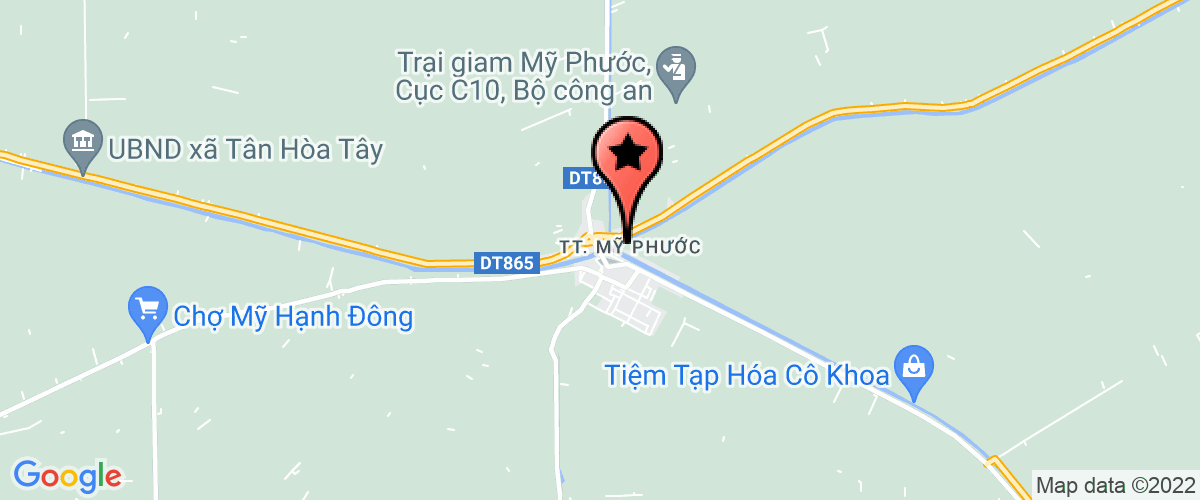 Bản đồ đến địa chỉ Phòng Tư Pháp Huyện Tân Phước