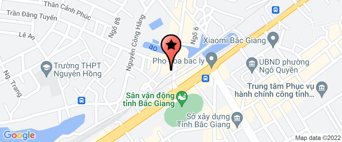 Map to Huong Sen Trading Investment Company Limited