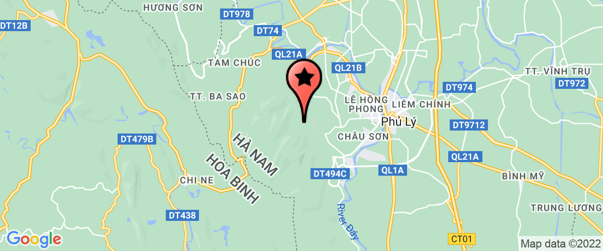 Bản đồ đến địa chỉ Công ty cổ phần xi măng VICEM Bút Sơn( Nộp hộ nhà thầu nước ngoài)