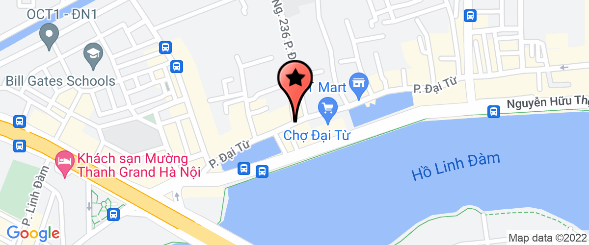 Bản đồ đến địa chỉ Công Ty TNHH Một Thành Viên Ngọc Anh Hà Nội