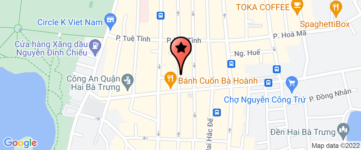 Bản đồ đến địa chỉ Công Ty TNHH Dencos Hà Nội