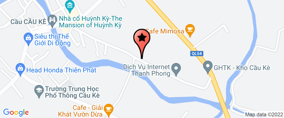 Bản đồ đến địa chỉ Công Ty TNHH Phát Triển Hiệp Phong Trà Vinh