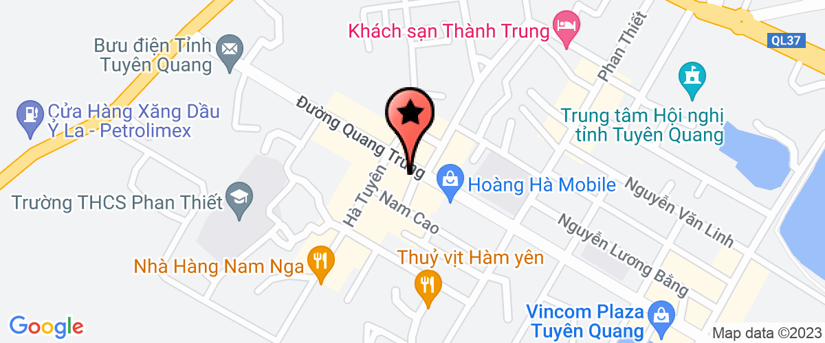 Bản đồ đến địa chỉ Công Ty Trách Nhiệm Hữu Hạn Hải Minh Tuyên Quang
