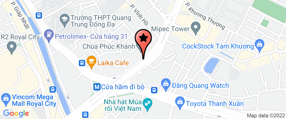Map to An Thi Company Limited