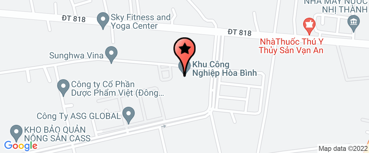 Bản đồ đến địa chỉ Công Ty TNHH Kyowa Kako Việt Nam