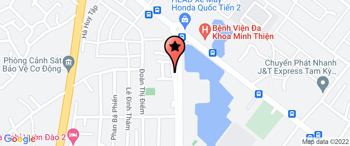 Bản đồ đến địa chỉ Công Ty TNHH Một Thành Viên Thương Mại - Dịch Vụ Khách Sạn Khải Hoàn