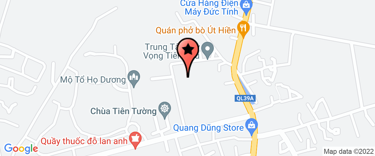 Bản đồ đến địa chỉ Công Ty TNHH Kevin Hưng Yên