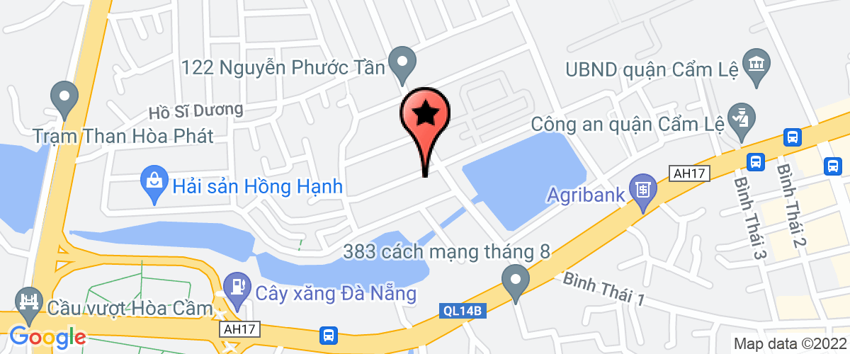 Map to Huy Hoang Huy Construction Company Limited