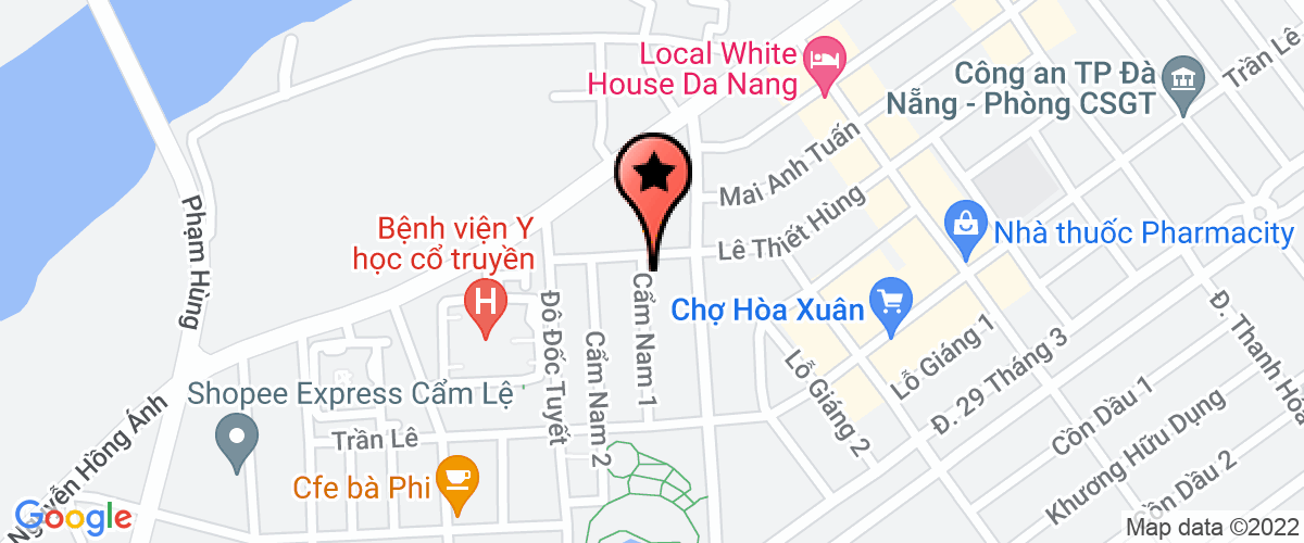 Map to Quan Kien Construction Company Limited