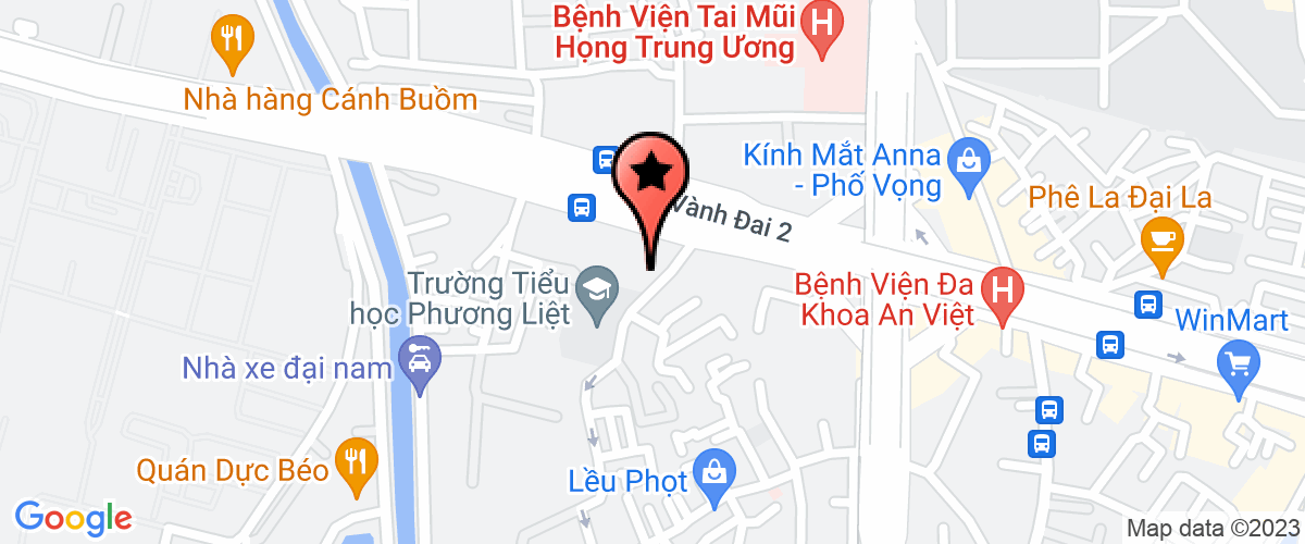 Map to Mai Linh Trading and Investment Developing Company Limited