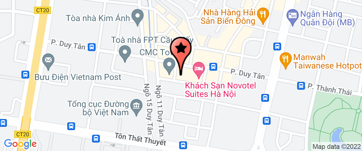 Bản đồ đến địa chỉ Công Ty TNHH Tư Vấn Kiến Trúc Rhm