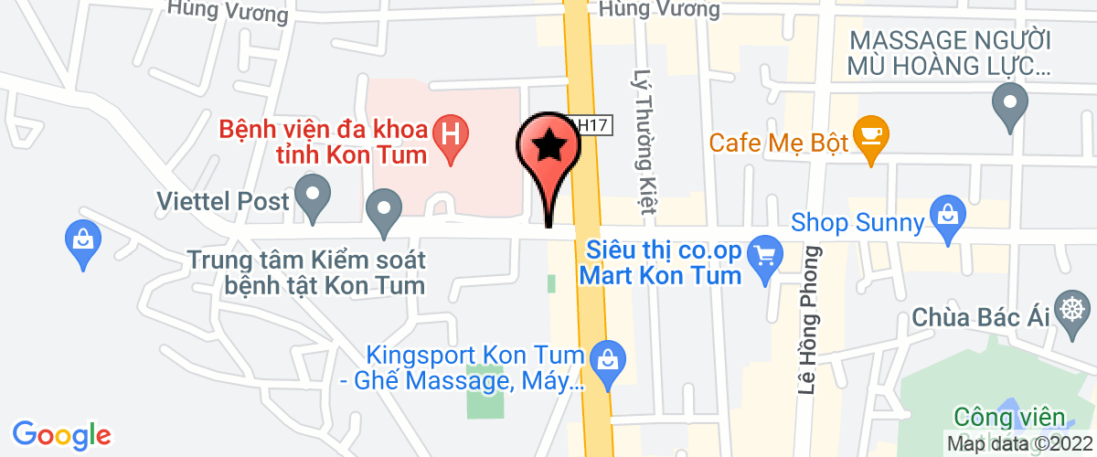 Bản đồ đến địa chỉ Ban Bảo vệ, chăm sóc sức khỏe cán bộ tỉnh Kon Tum