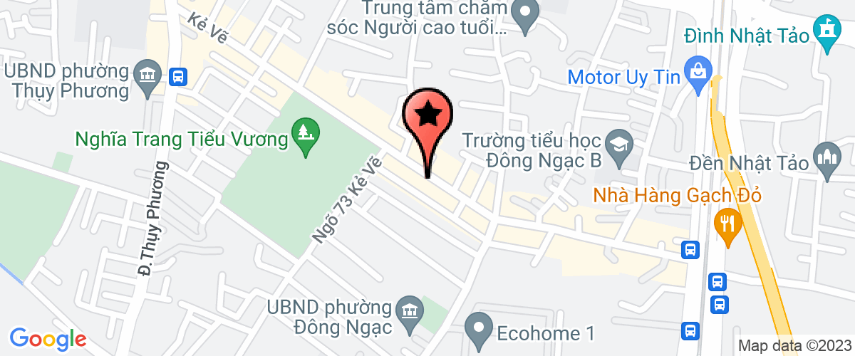 Bản đồ đến địa chỉ Công Ty TNHH Bưu Chính Hà Nội