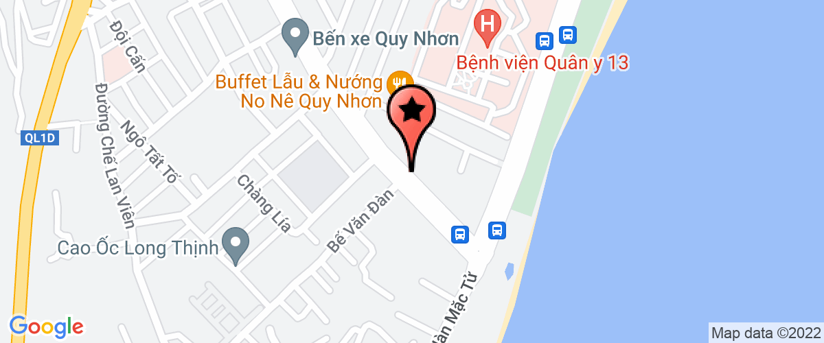 Bản đồ đến địa chỉ Công Ty TNHH Bego Travel