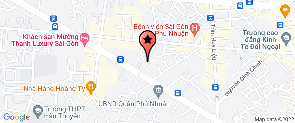 Bản đồ đến địa chỉ UBND Phường 17 Quận Phú Nhuận