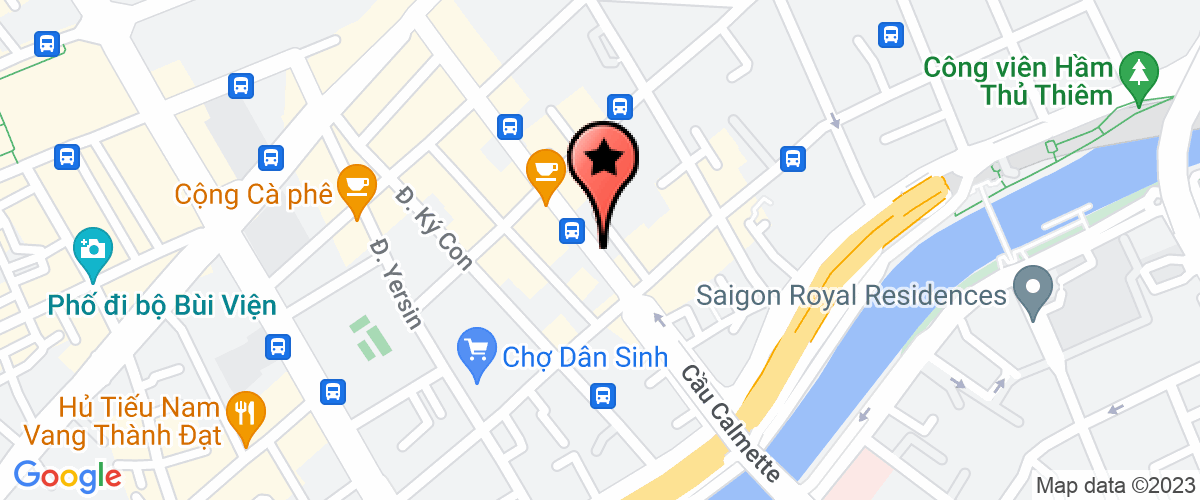 Bản đồ đến địa chỉ Công Ty TNHH Dịch Vụ Nhà Hàng Thiên Phát