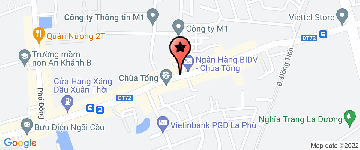 Bản đồ đến địa chỉ Công ty cổ phần dệt may thương mại Việt Mỹ