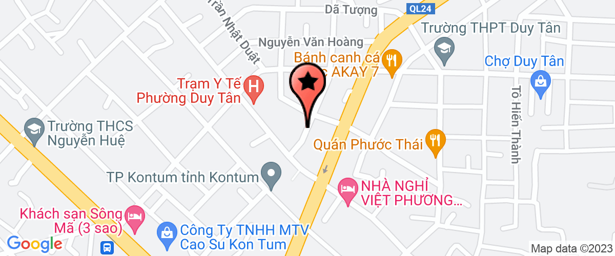 Bản đồ đến địa chỉ Công Ty TNHH Đầu Tư Xây Dựng Và Thương Mại Phúc Khang Kon Tum