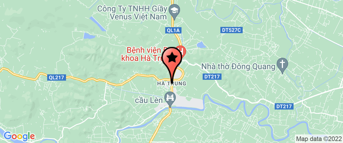 Bản đồ đến địa chỉ UBND Thị trấn Hà Trung