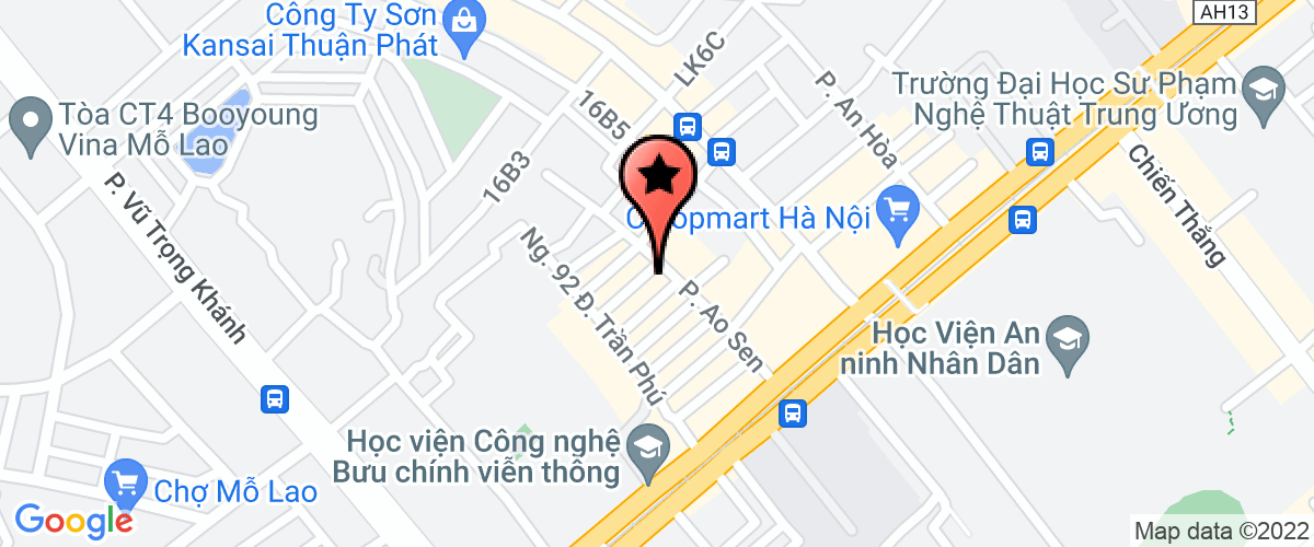 Bản đồ đến địa chỉ Công Ty Cổ Phần Nhôm Việt Pháp Shal – Hà Nội