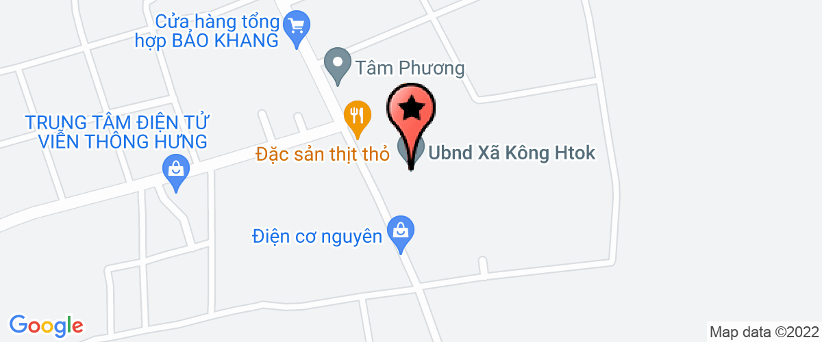 Bản đồ đến địa chỉ Uỷ ban nhân dân xã KÔNG HTOK