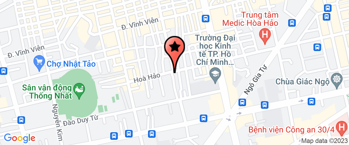 Bản đồ đến địa chỉ Công Ty TNHH  Thái á Châu