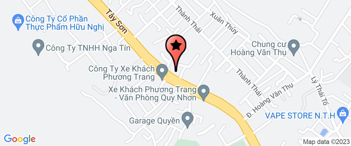 Map to Dai Phong Sport Company Limited