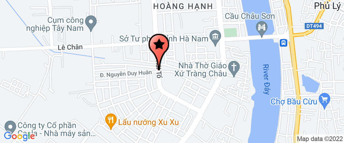 Bản đồ đến địa chỉ Công Ty CP Xây Lắp Sông Chu Vn