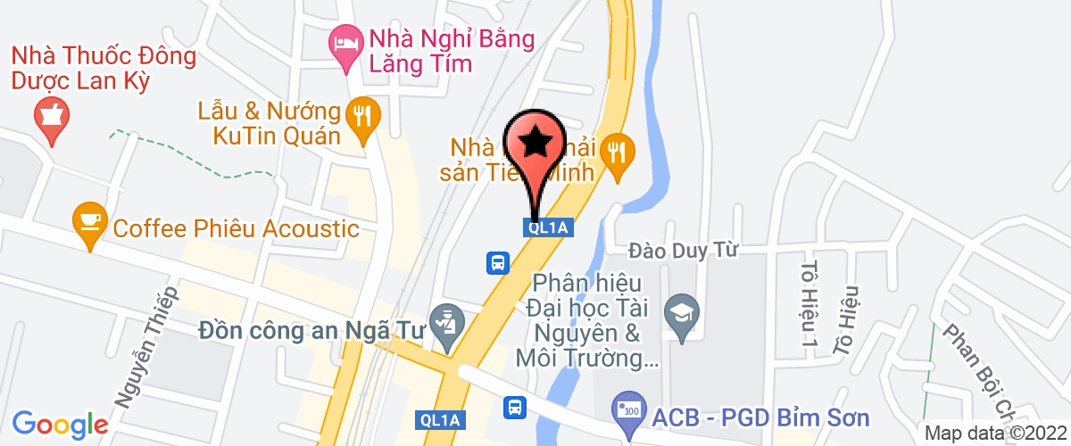 Bản đồ đến địa chỉ Doanh nghiệp mộc Nam Thanh