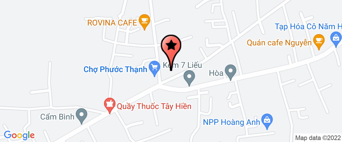 Bản đồ đến địa chỉ UBND Xã Phước  Thạnh