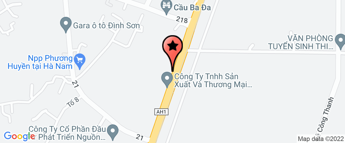 Map to Tran Tien Company Limited