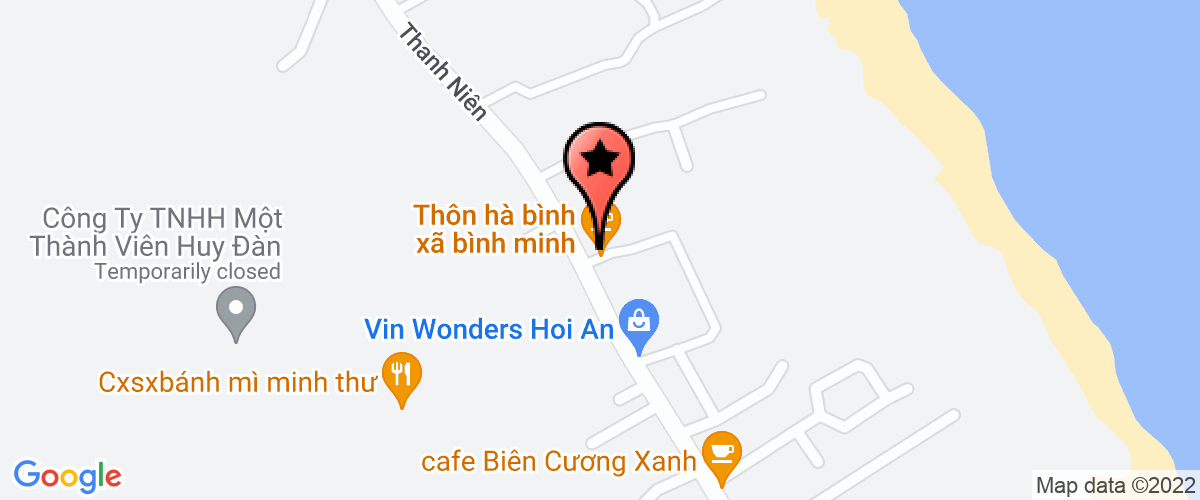Map to Nam Hoi An High-Tech Argiculture Joint Stock Company