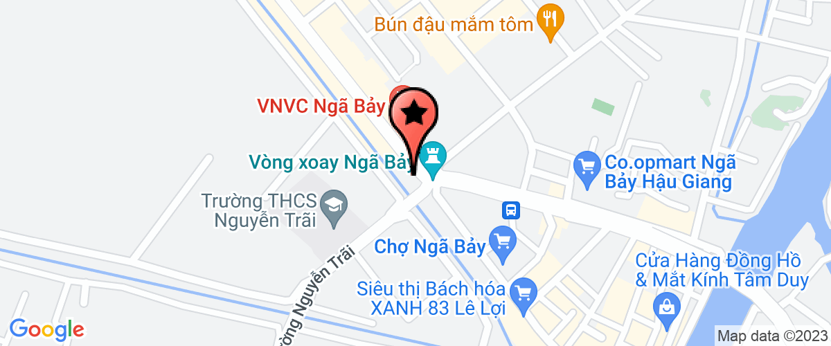 Bản đồ đến địa chỉ Công Ty Trách Nhiệm Hữu Hạn Thương Mại - Dịch Vụ Hv