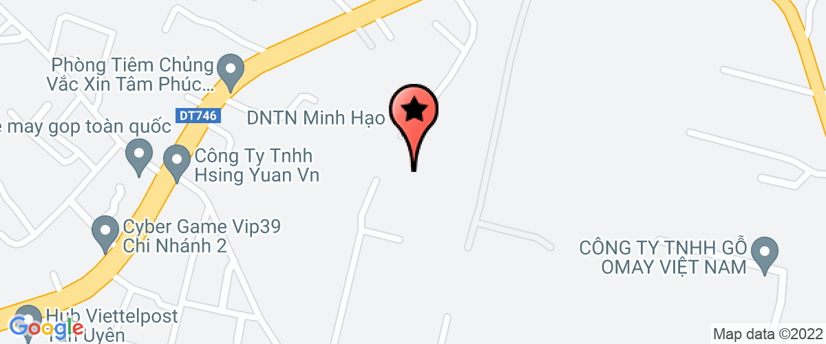 Map to Han Dich Company Limited