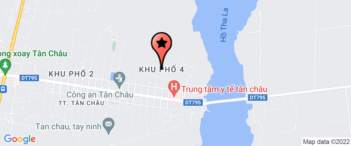 Bản đồ đến địa chỉ Phòng Y tế Tân Châu