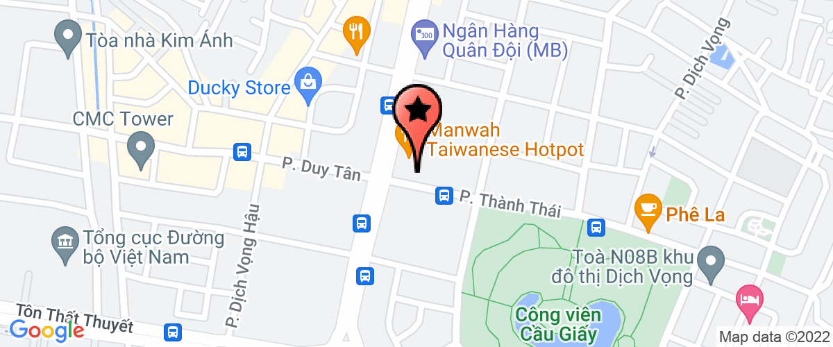 Map to Dong Phong Group Joint Stock Company