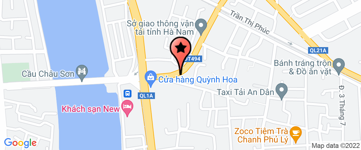 Map to Ngoc Huyen Adsertising Interior and Commercial Services Company Limited