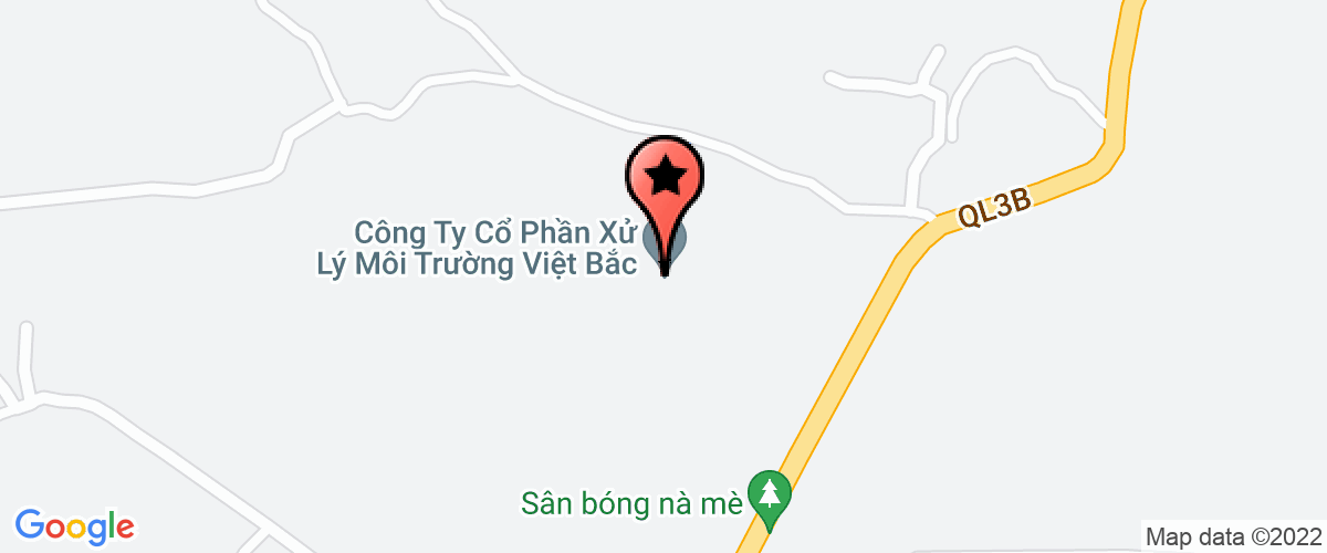 Bản đồ đến địa chỉ Công Ty Cổ Phần Xử Lý Môi Trường Việt Bắc