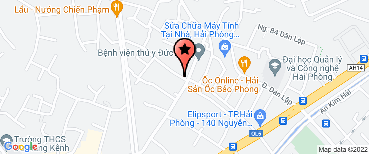 Map to Dai An Services and Trading Business Joint Stock Company