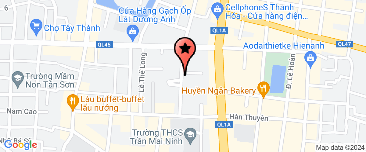 Bản đồ đến địa chỉ Công ty TNHH phát triển phần mềm thương mại và công nghệ điện tử Lam Sơn