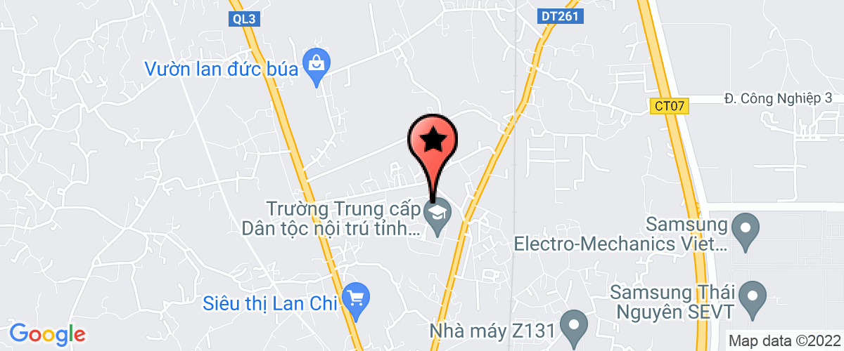 Bản đồ đến địa chỉ UNT thị trấn Bãi Bông
