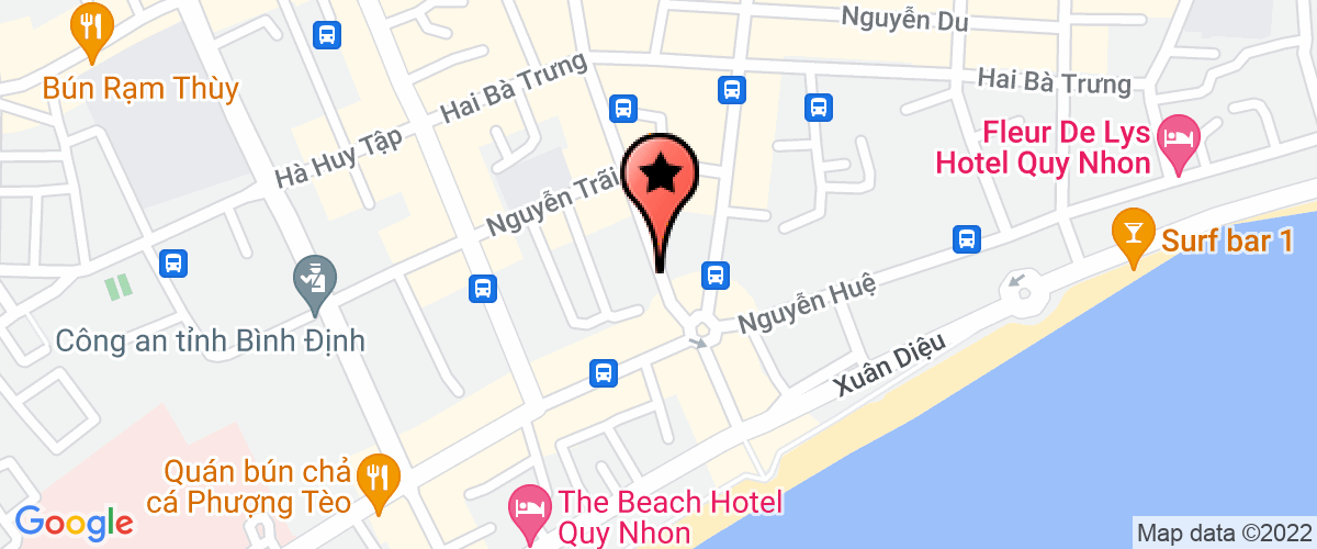 Bản đồ đến địa chỉ Công Ty TNHH Thương Mại Và Dịch Vụ Quy Nhơn Beach