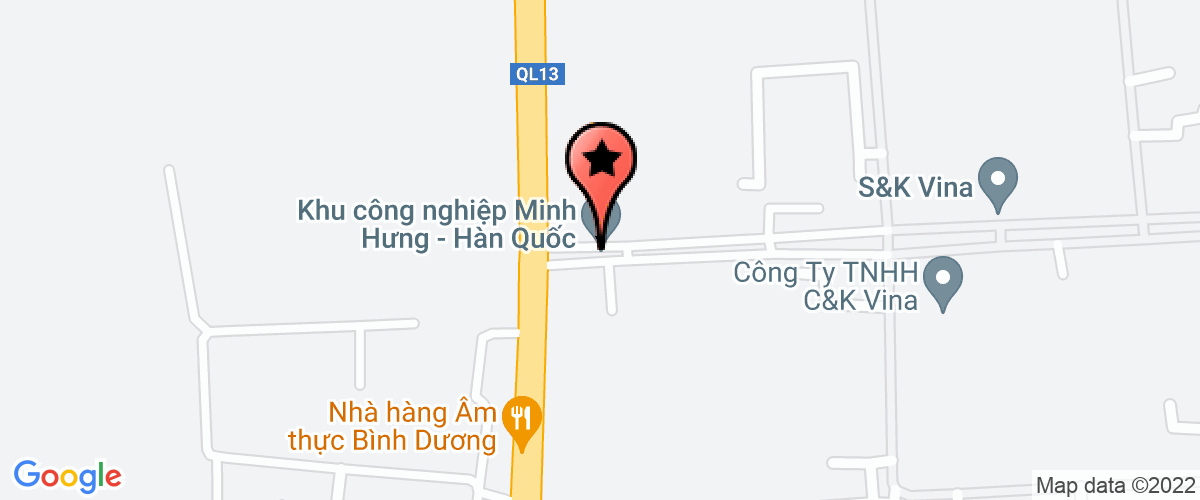 Map to Kyong Gi Vina Company Limited