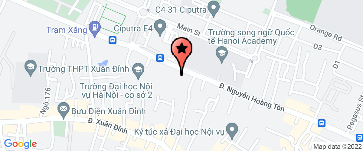 Map to Viet Nam Thien My Company Limited