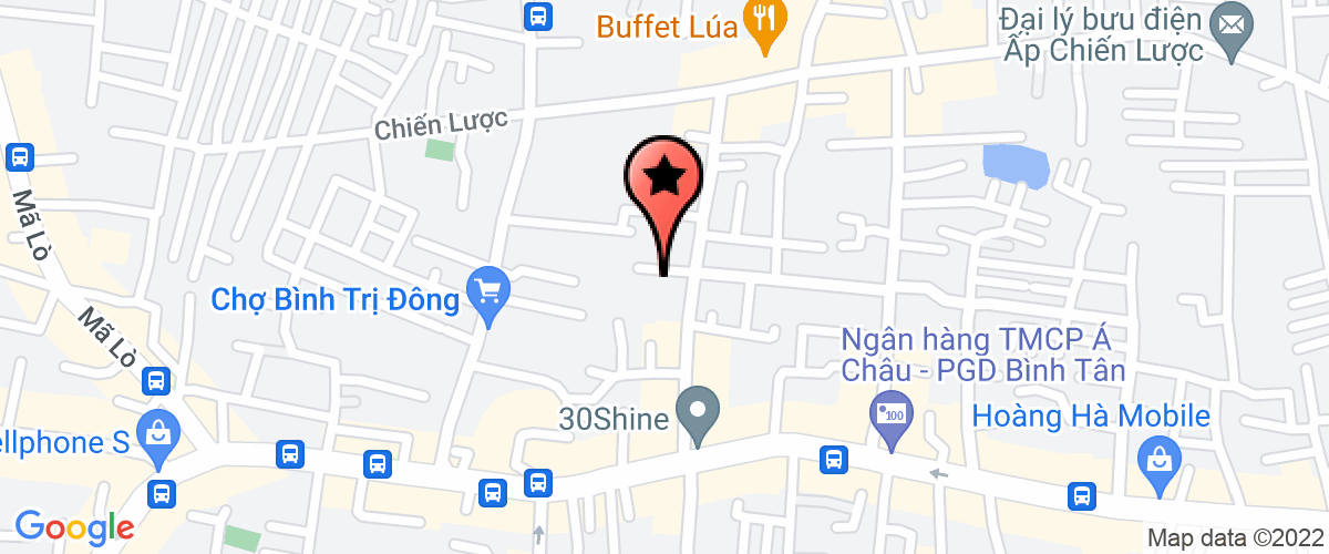 Bản đồ đến địa chỉ Công Ty TNHH Thiết Kế In Ấn Quảng Cáo Minh Vũ