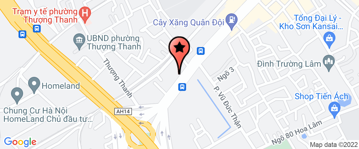Map to Dinh Quang Minh Trading and Production Company Limited