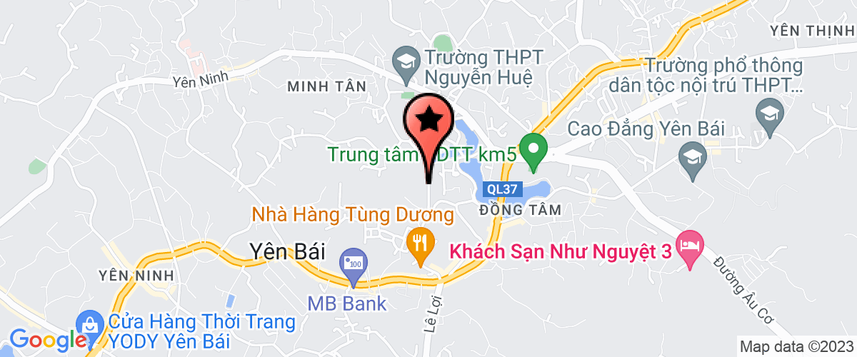 Bản đồ đến địa chỉ Công ty trách nhiệm hữu hạn điện tử máy tính Dũng Hương
